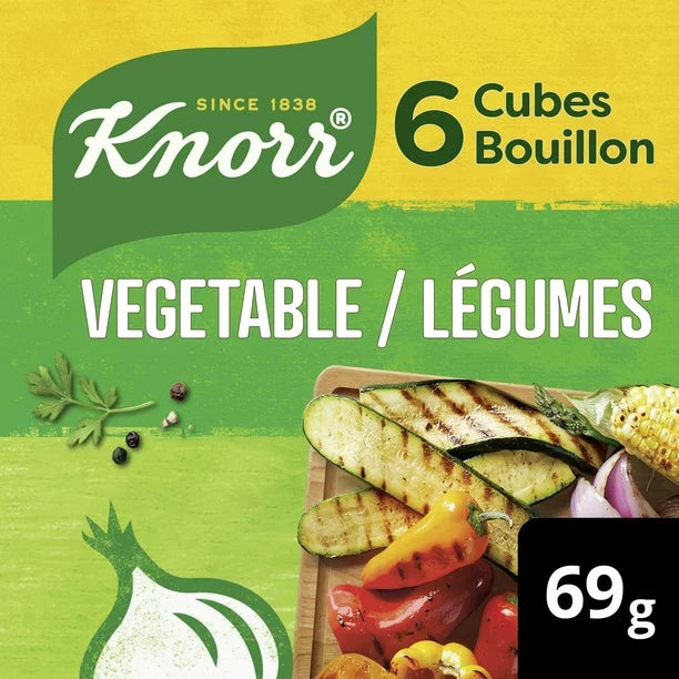 Knorr Vegetable Bouillon Cubes 69g