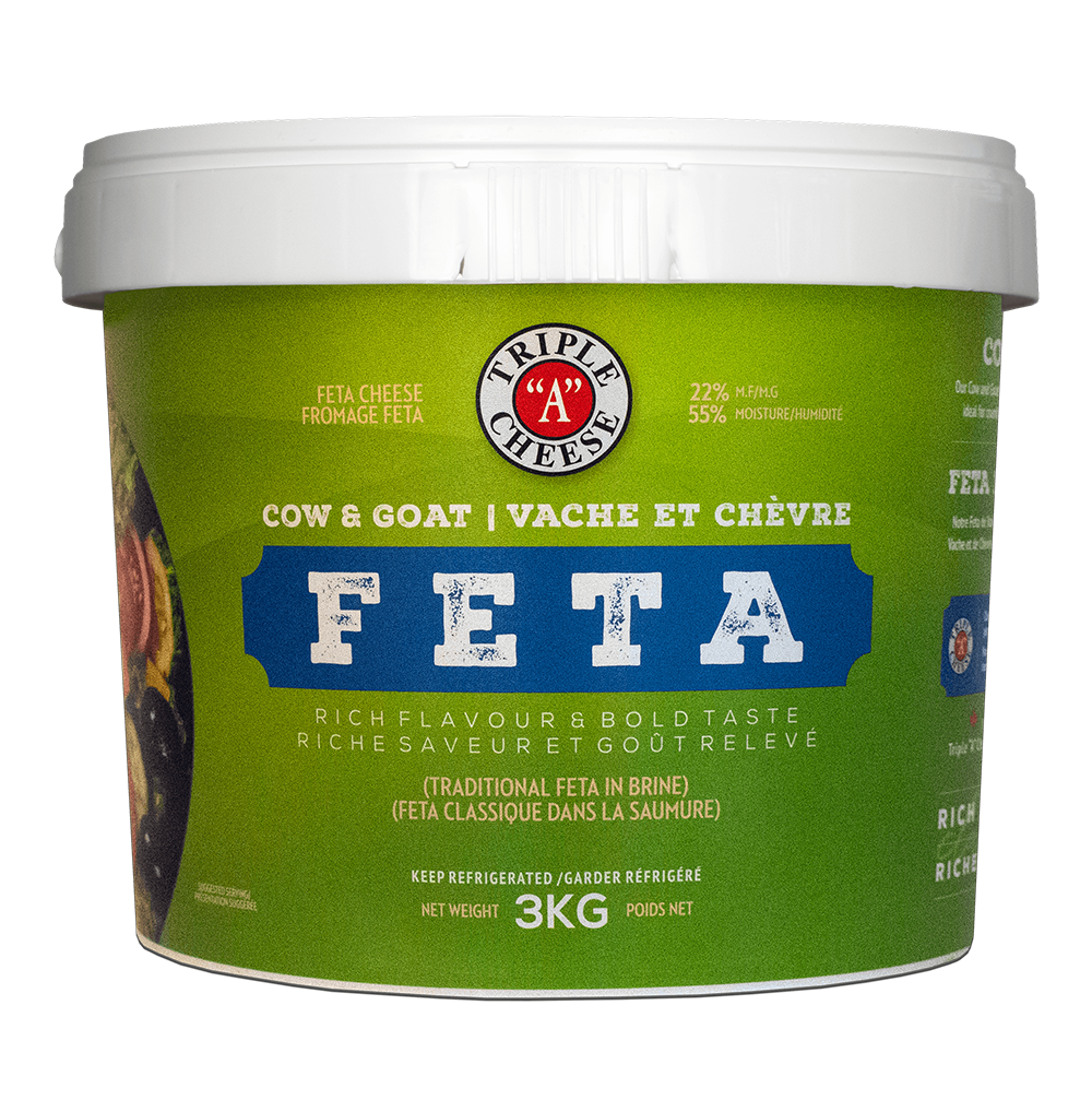 Triple A Feta Goat & Cow Cheese, 3kg