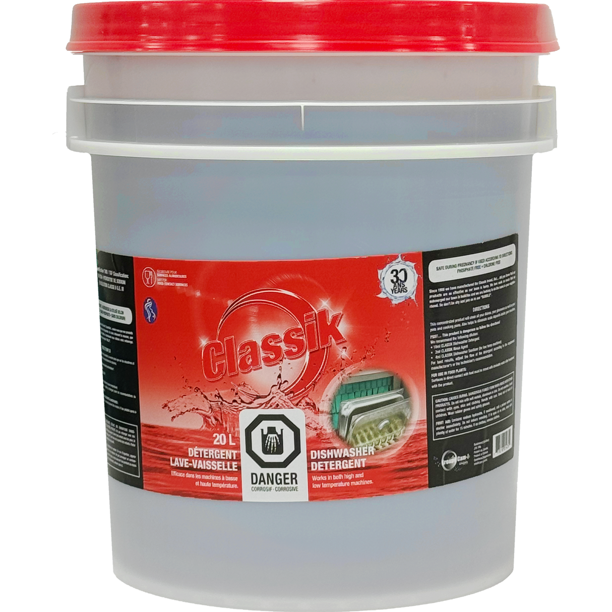 Classik Auto Dishwasher Detergent (Soft Water), 20L