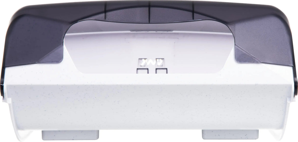 San Jamar Multifold/C-Fold Hand Towel Dispenser (Universal, Gray), 1 Count