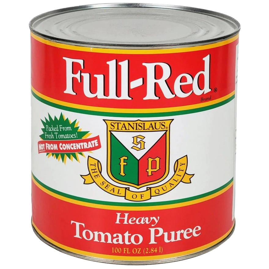 Full Red Heavy Tomato Puree 2.84L, 6 Count