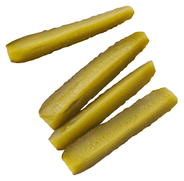 Economy Pickled Cucumber Strips, 17-18L
