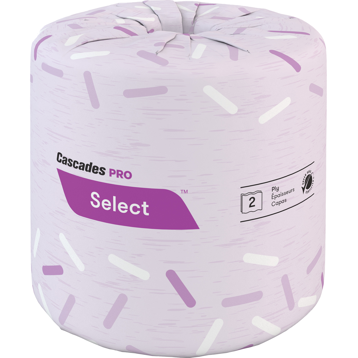 Cascades B031 Standard Bath Tissue (2-Ply, 4 x 3.25in, 420 Sheets), 48 Rolls