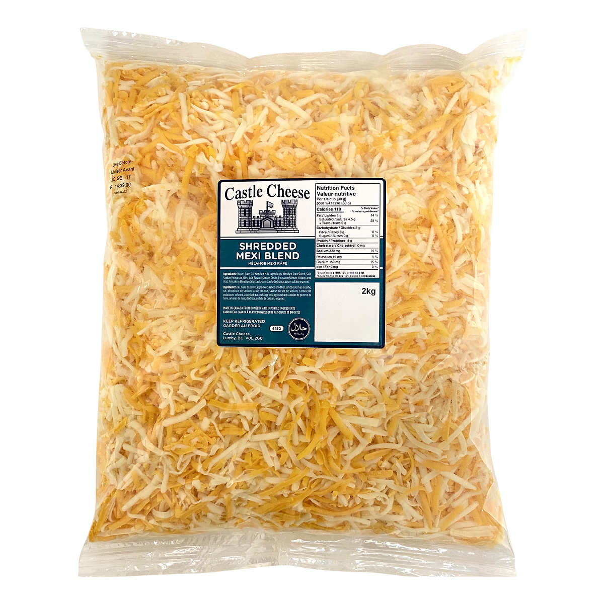 Chef Nutri Mexi Mix Shred Topping, 2kg