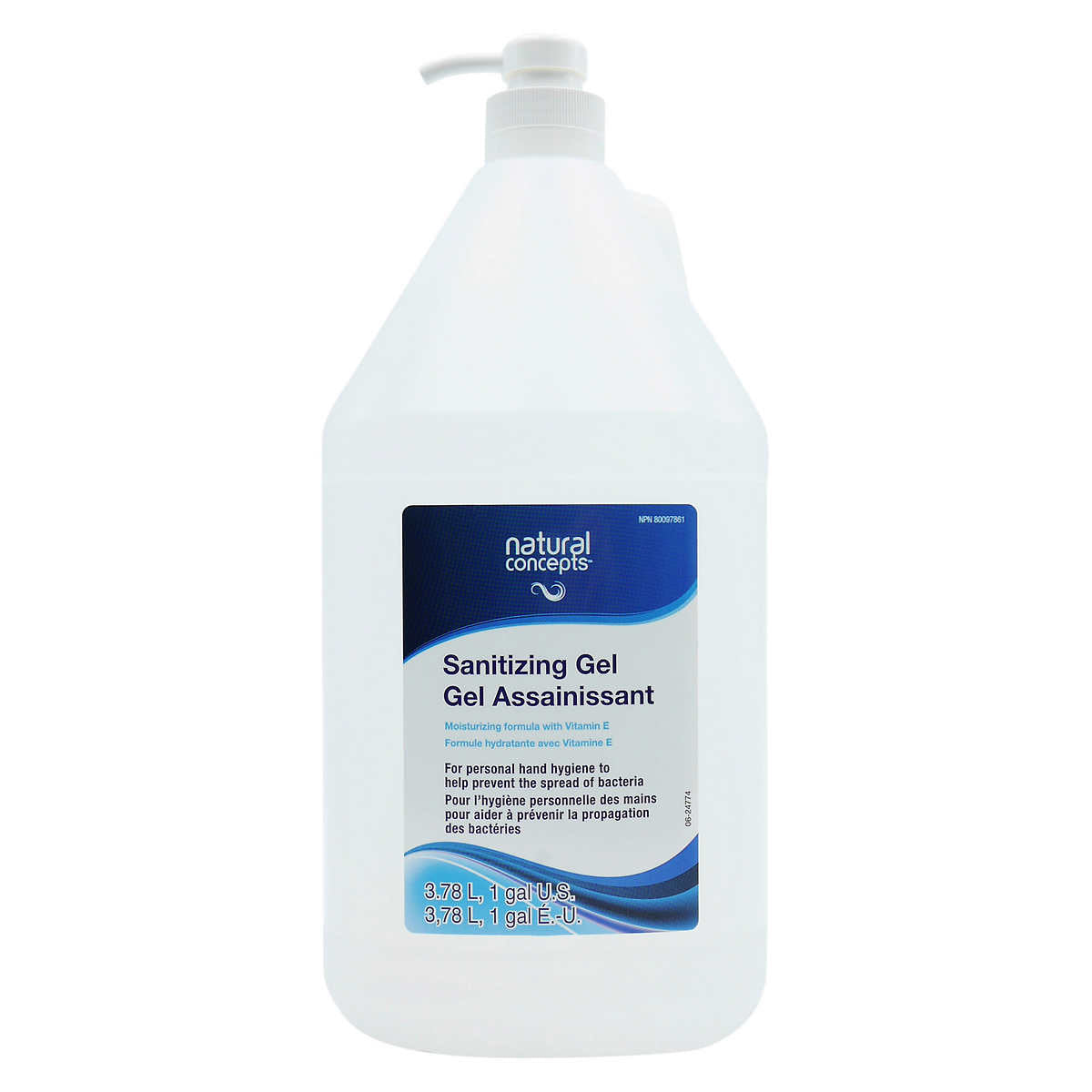 Hand Sanitizer Gel 3.78L