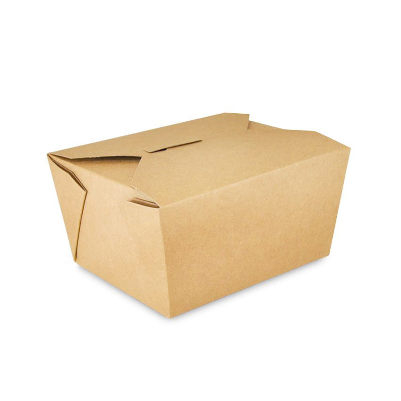 Paper Take-Out Container (Natural #1, 750mL/25oz), 300 Count