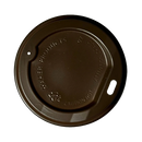 Lid - Paper Cup Dome Sip PP (Brown, 10/12/16/20/24oz), 1000 Count