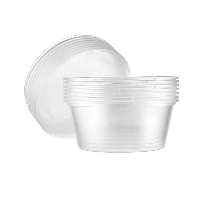 Deli PP Container & Lid (12oz, Heavy), 240 Count