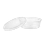 Deli PP Container & Lid (8oz, Heavy), 240 Count