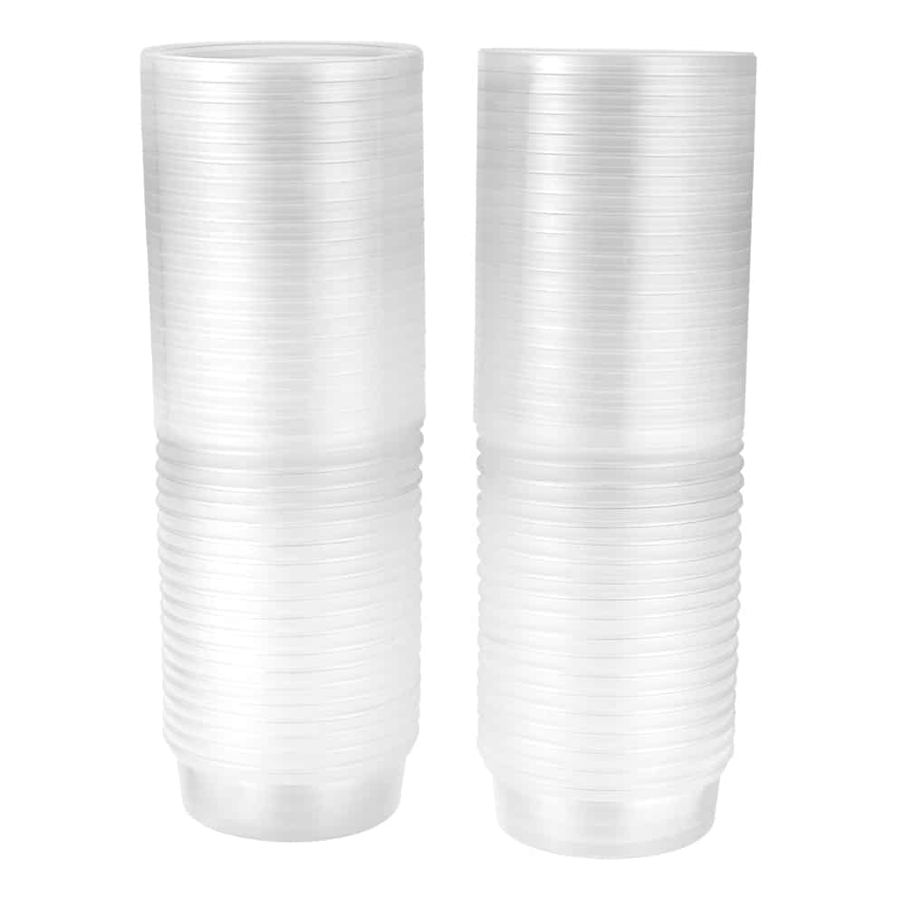 Deli PP Container & Lid (8oz, Heavy), 240 Count