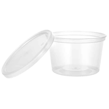 Deli PP Container & Lid (16oz, Heavy), 240 Count