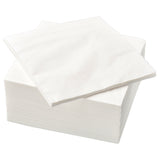Luncheon Napkins (1-Ply, 10in x 10in, 1/4 Fold, White), 6000 Napkins
