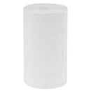 Roll Paper Towel (1-Ply, White, 205ft), 24 Rolls