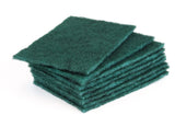 Heavy-Duty Scouring Green Pads, 18 Count