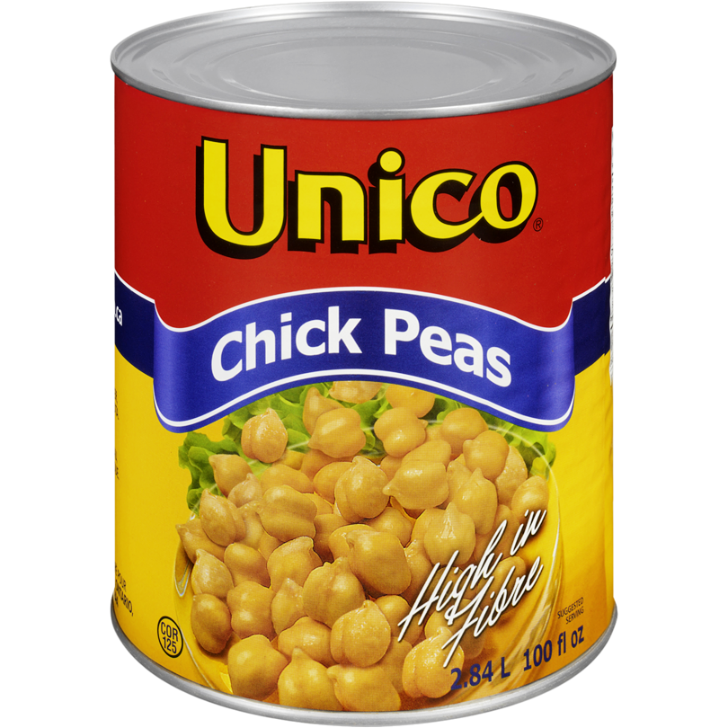 Unico Chick Peas, 2.84L - 6 Count