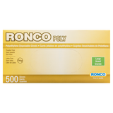 Ronco Poly Gloves Large, 500/box