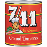 7/11 Unpeeled Ground Tomatoes 2.84L, 6 Count