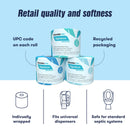 Cascades B710 Soft & Strong Bath Tissue (2-Ply, 4 x 4in, 400 Sheets), 24 Rolls