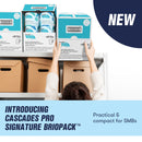 Cascades B710 Soft & Strong Bath Tissue (2-Ply, 4 x 4in, 400 Sheets), 24 Rolls