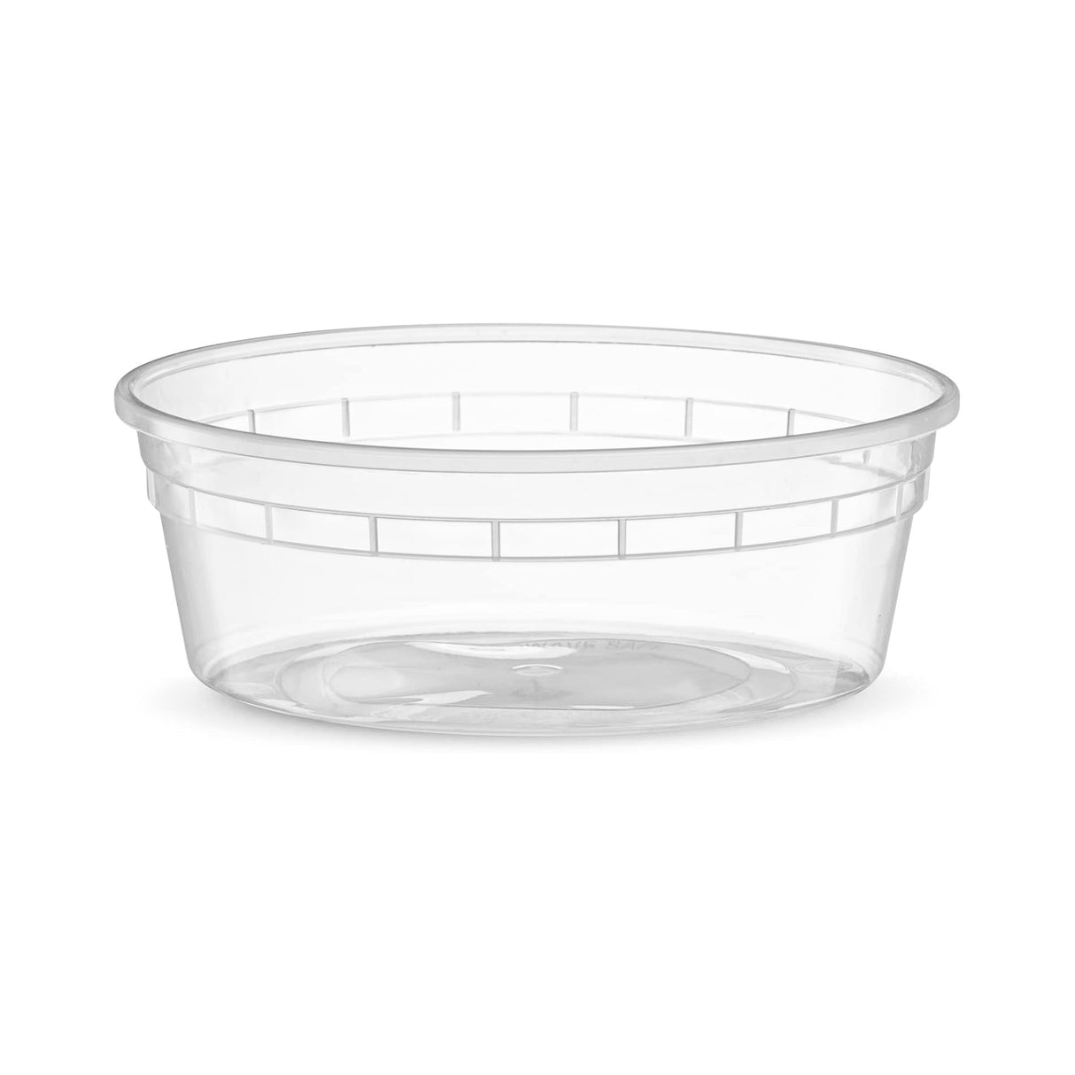 Deli PP Container & Lid (8oz, Heavy), 240 Count