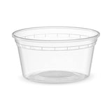 Deli PP Container & Lid (12oz, Heavy), 240 Count