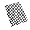 Basket Liners Black Checkered (12in x 12in), 1000 Pack
