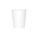 Hot Paper Cup (237mL/8oz, Double-Wall, White), 1000 Count