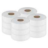 Cascades B080 Jumbo Bath Tissue (2-Ply, White, 3.25in x 500ft), 12 Rolls