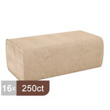 H115 Singlefold Hand Towel (1-Ply, Natural), 4000 Sheets