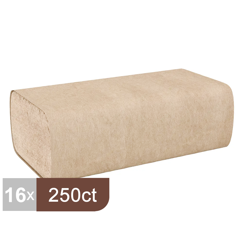 H175 Multifold Hand Towel (1-Ply, Natural), 4000 Sheets