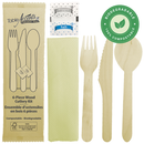 Wooden Meal-Kit 6PC (S-F-K-S-P-N, Wrapped), 500 Count