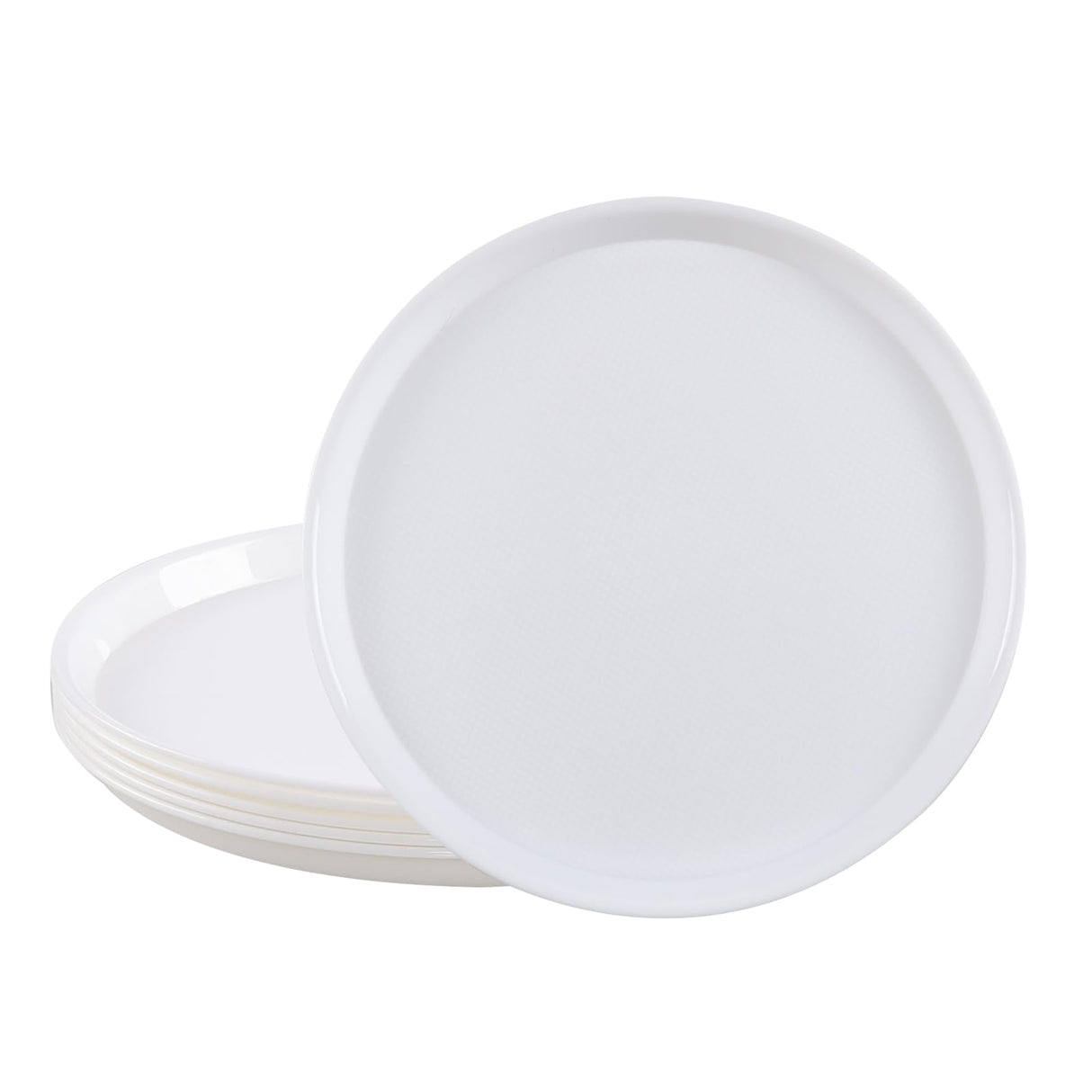 Round Plastic Catering Tray, 16in - 50 Count