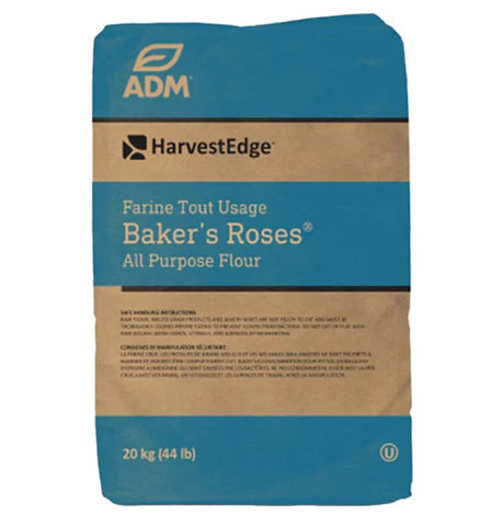 ADM Baker's Roses All-Purpose Flour, 20kg/44lb