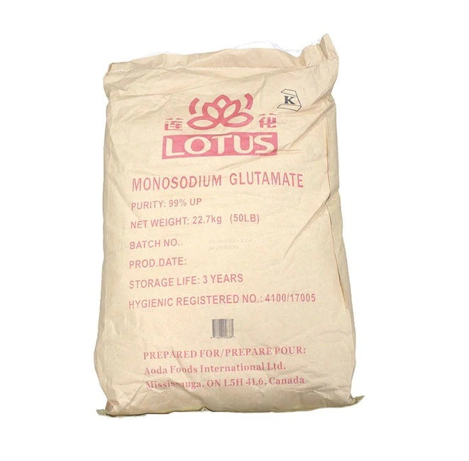 Generic Monosodium Glutamate (MSG), 50lb/22.7kg