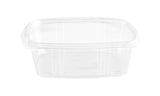 Deli Hinged Container (48oz, Clear), 200 Count