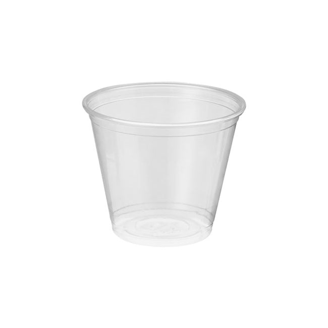 Plastic Cups Clear PET (237mL/8oz, 78mm), 1000 Count