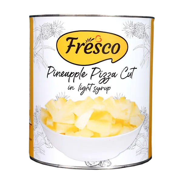 Pineapple Pizza Cut In Light Syrup 2.84L - 6 Count