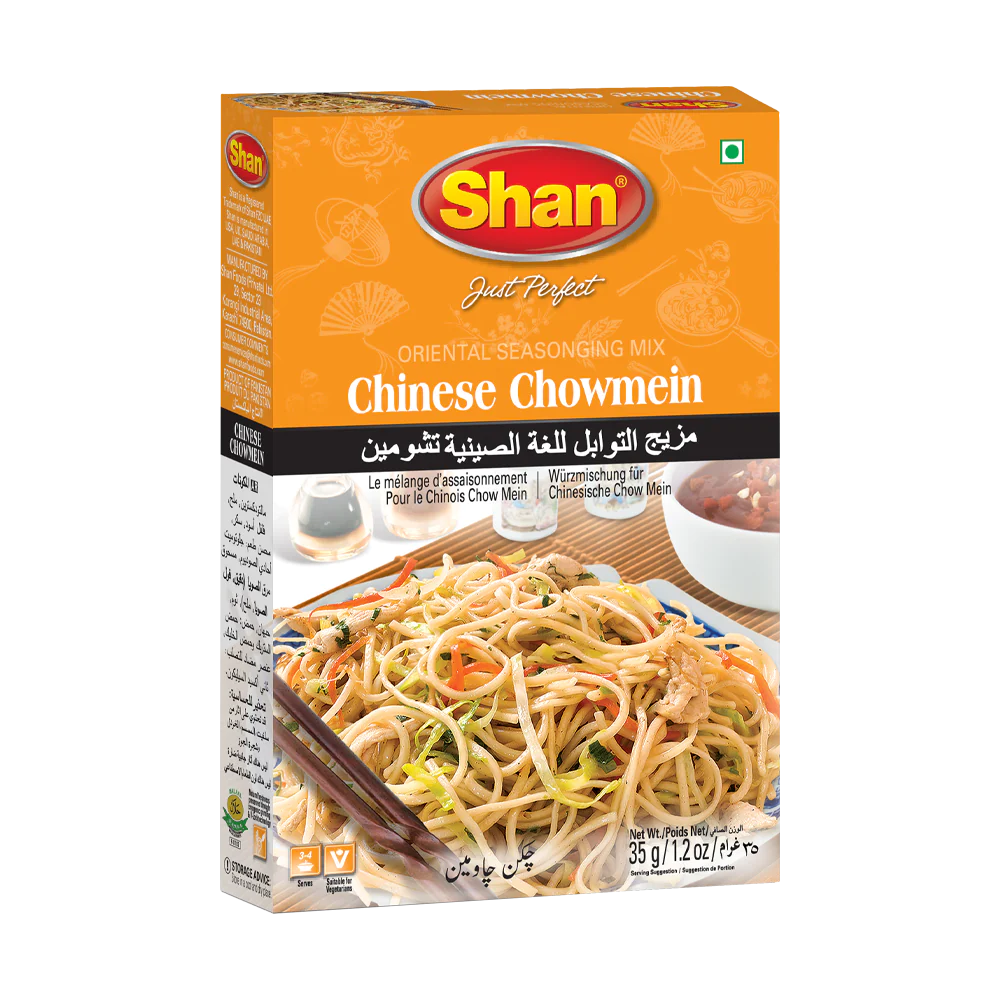 Shan ORN Chinese Chowmein 35g, 6 Count