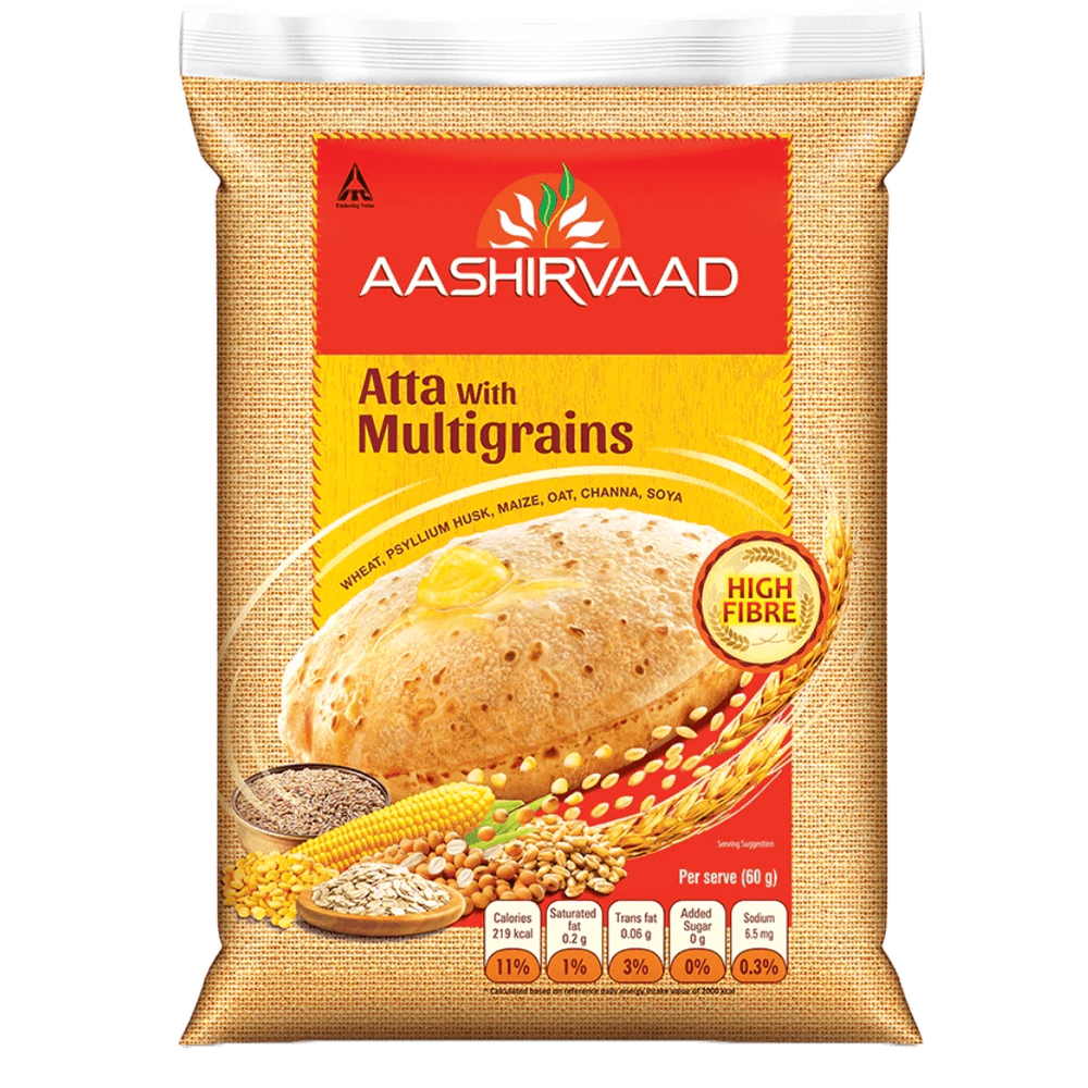 Aashirvaad Multigrain Atta, 9.07kg