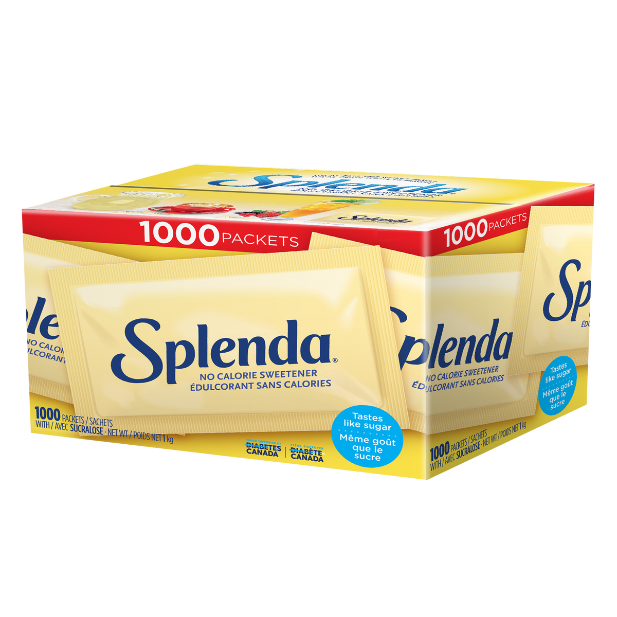 Splenda No Calorie Sweetener 1000pk