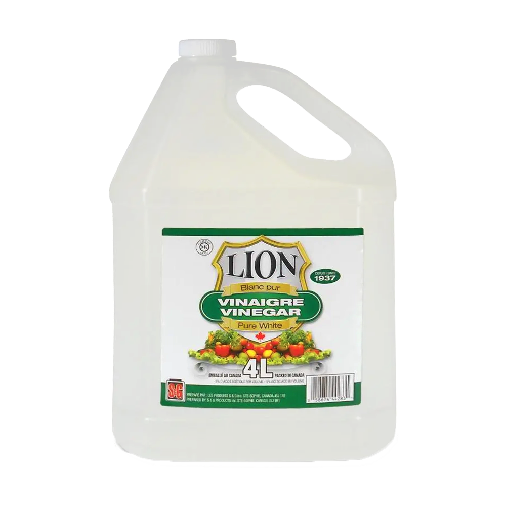 White Vinegar 4L, 4 Pack