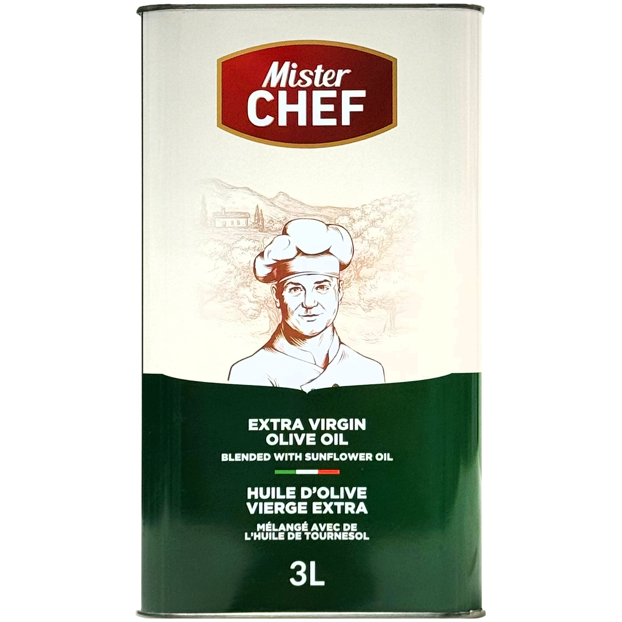 Mister Chef Extra Virgin Olive Oil & Sunflower Oil Blend 3L