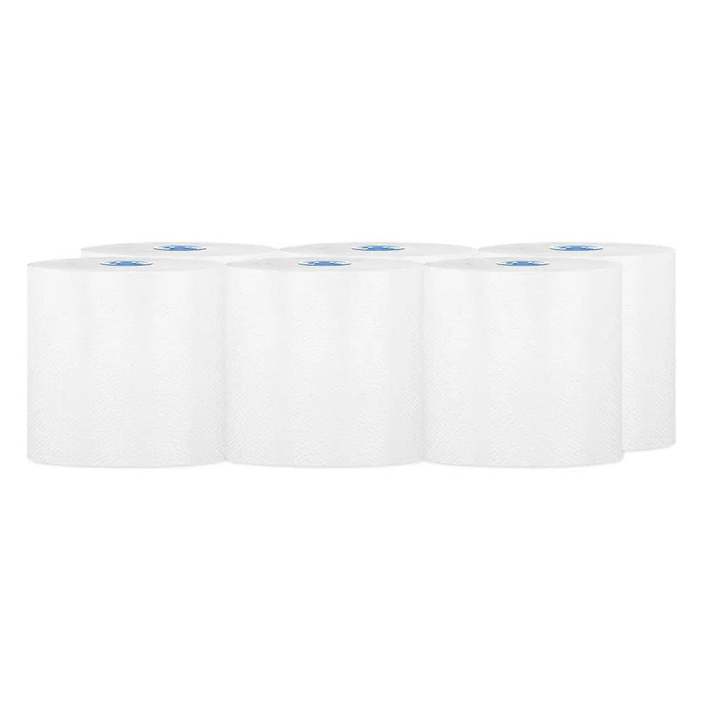 Cascades T110 Perform Roll Paper Towel (1-Ply, White, 775ft), 6 Rolls