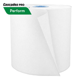 Cascades T110 Perform Roll Paper Towel (1-Ply, White, 775ft), 6 Rolls