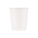 Hot Paper Cup (237mL/8oz, Double-Wall, White), 1000 Count