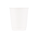Hot Paper Cup (237mL/8oz, Double-Wall, White), 1000 Count