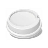 Lids - Premium Coffee Cup Dome Sip PP (90mm, White), 1000 Count
