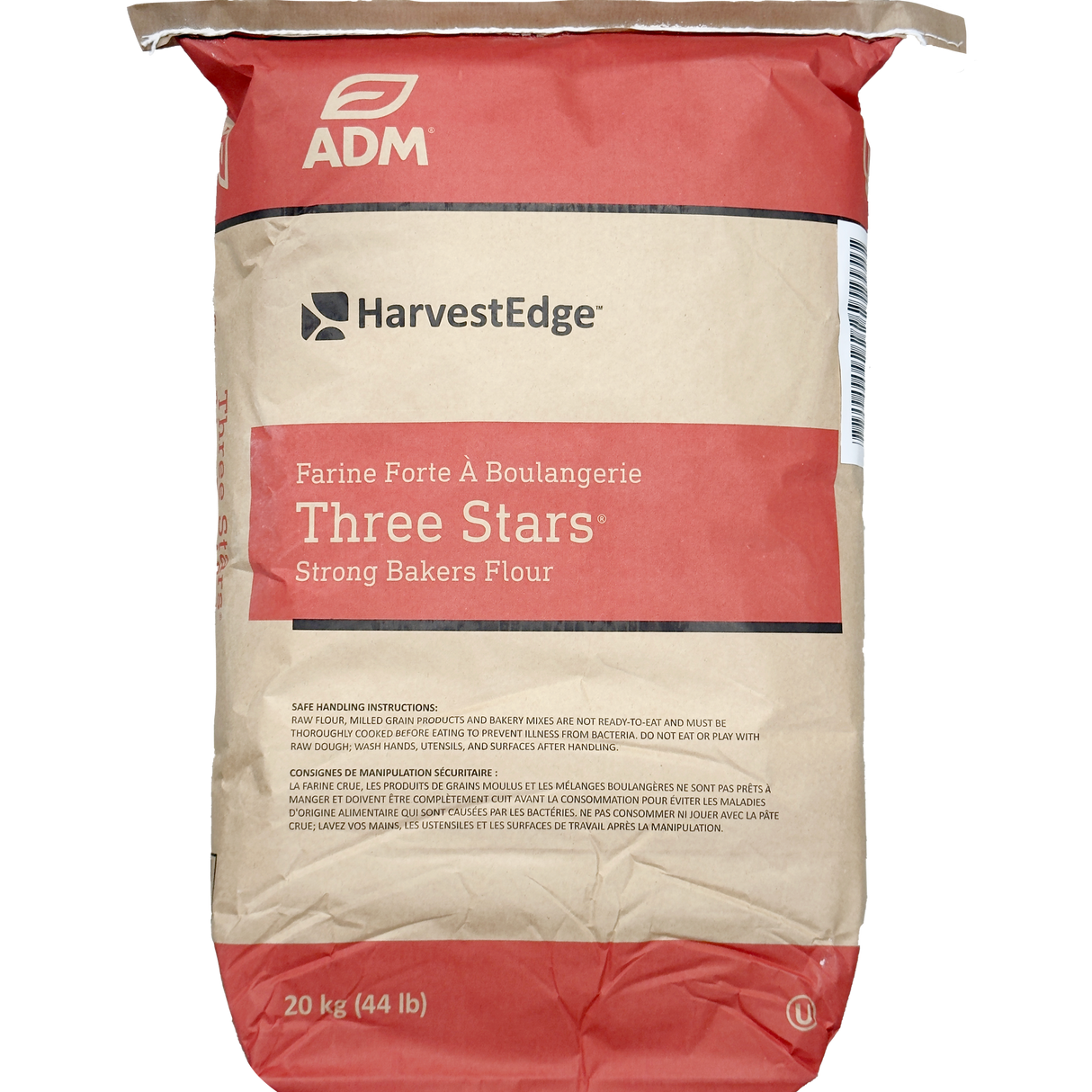 ADM Three Stars Strong Bakers Flour, 20kg
