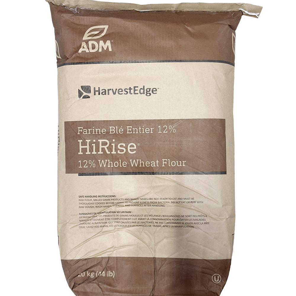 ADM HiRise 12% Coarse Whole Wheat Flour, 20kg