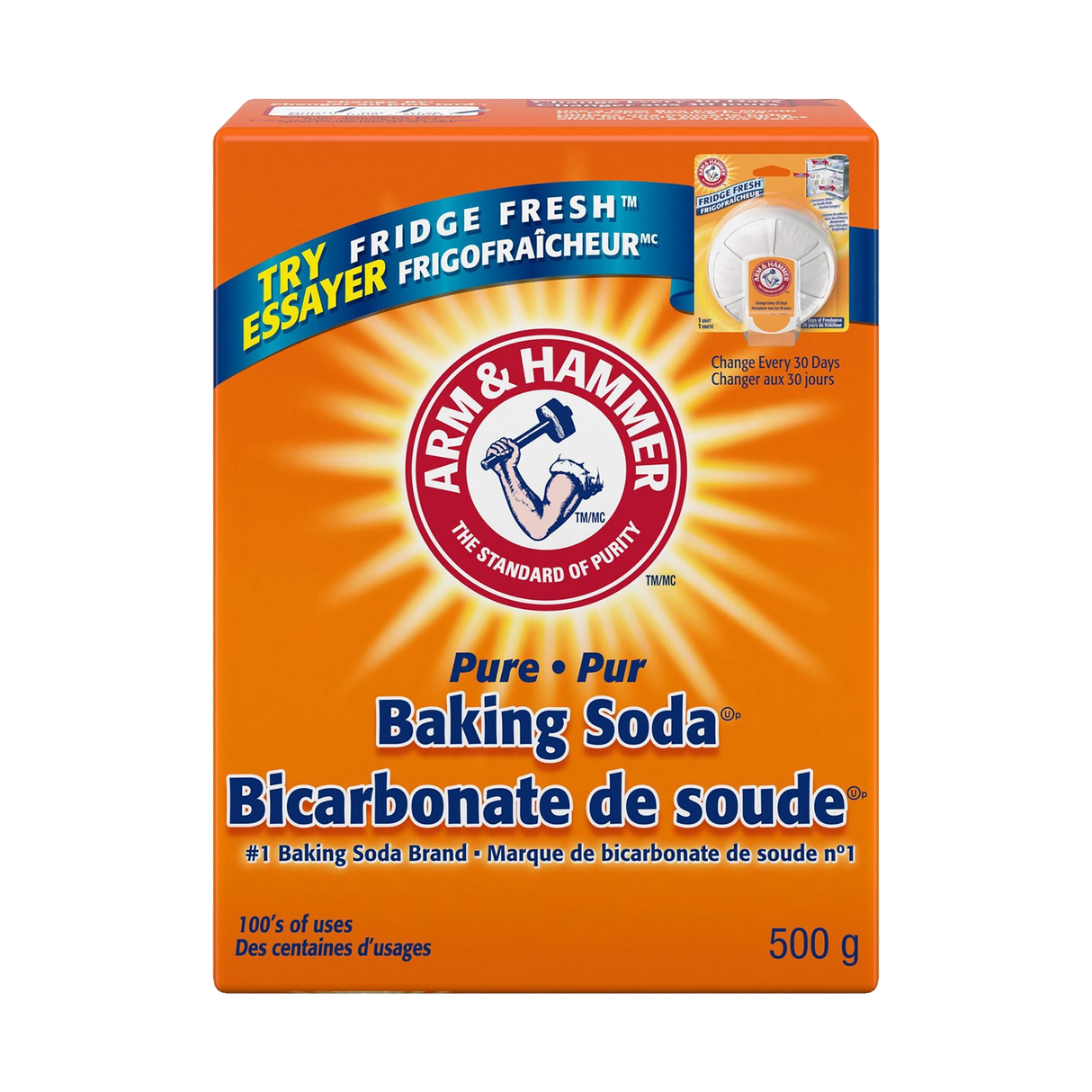 Arm & Hammer Baking Soda, 500g